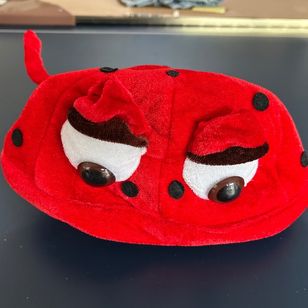 Plush Novelty Ladybug Hat